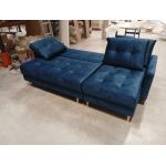 Narożnik COLIN L - Monolith 77 - granatowy - OUTLET