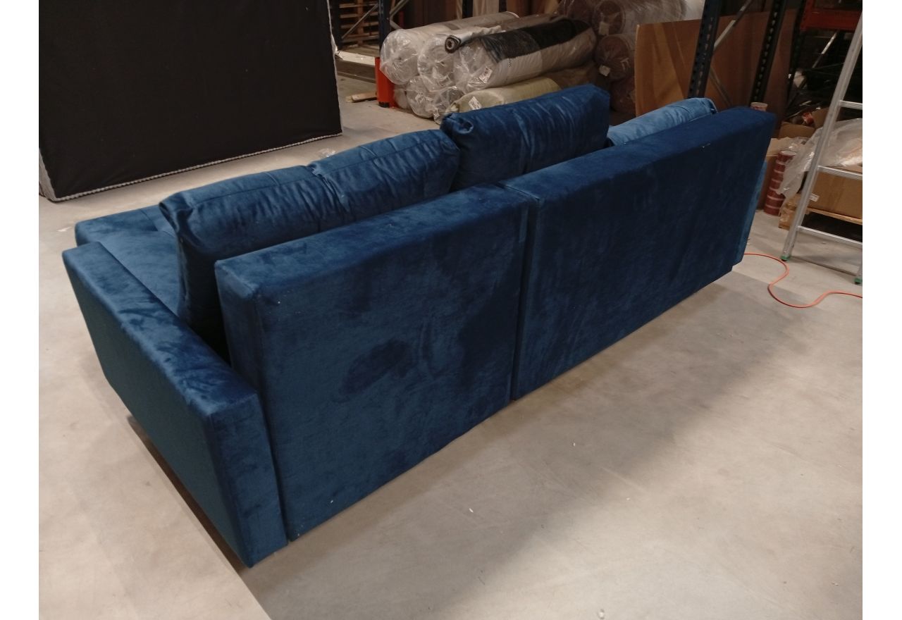 Narożnik COLIN L - Monolith 77 - granatowy - OUTLET