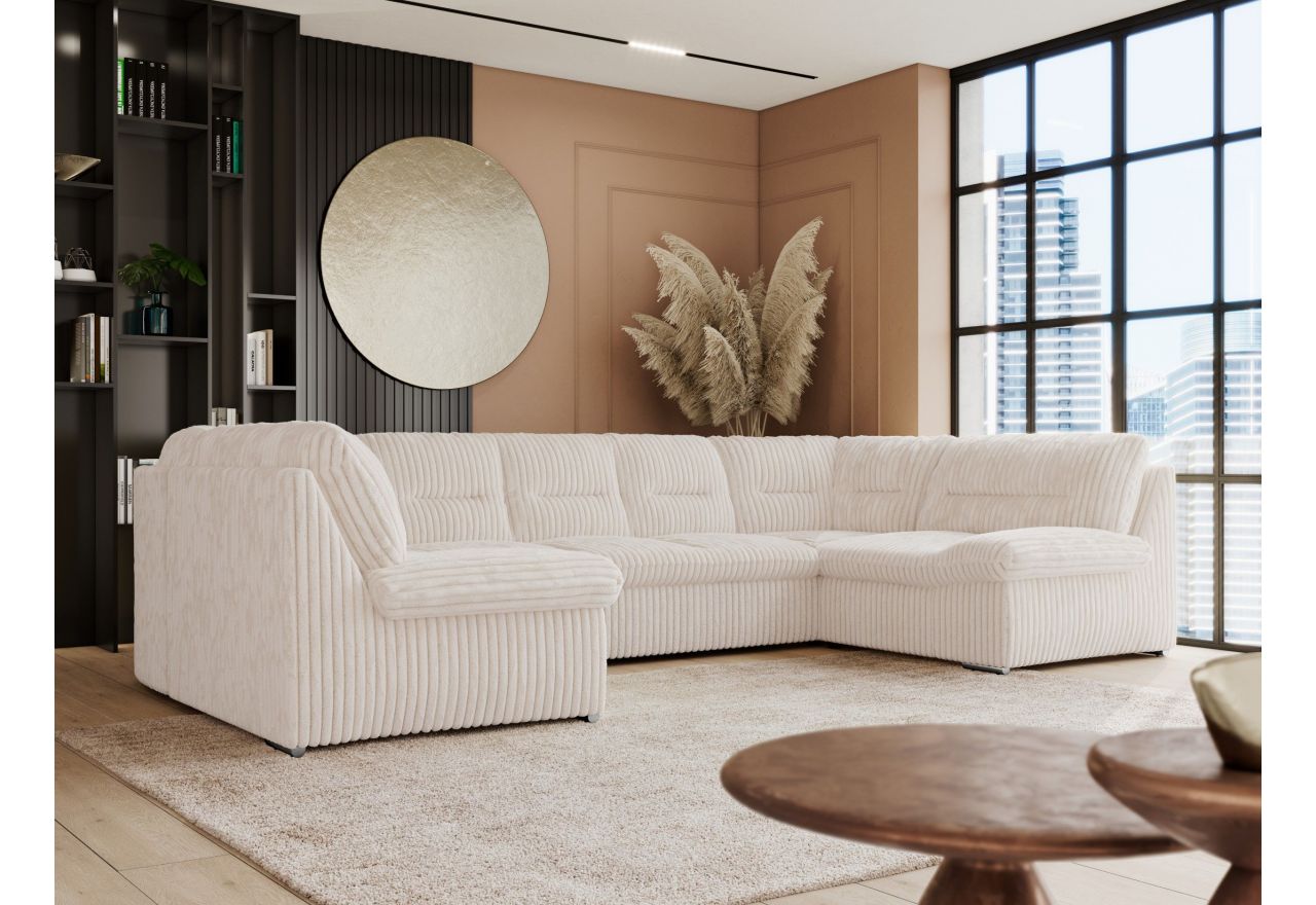 Narożnik COMODO U - Tilia 01 - beżowy - OUTLET