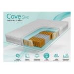 Materac pocket COVE 160x200 cm - H3 - pokrowiec SIVO - OUTLET