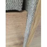 Łóżko kontynentalne AMORE KING 180x200 - Matana 17 - beżowy - OUTLETU