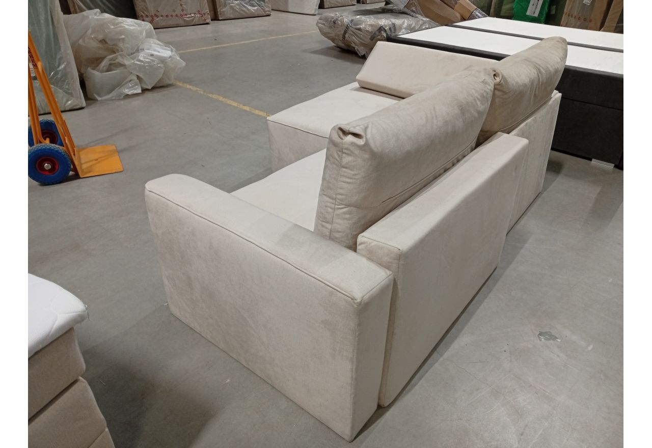 Narożnik BELLUNO L - Monolith 02 - beżowy - OUTLETU