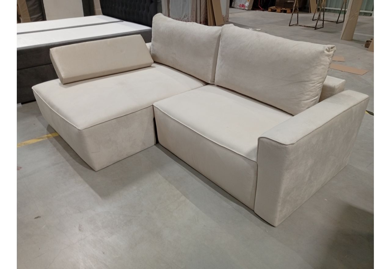 Narożnik BELLUNO L - Monolith 02 - beżowy - OUTLETU