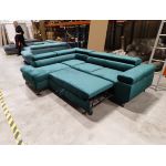 Narożnik PETER L - Monolith 37 - zielony - OUTLETU