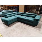 Narożnik PETER L - Monolith 37 - zielony - OUTLETU