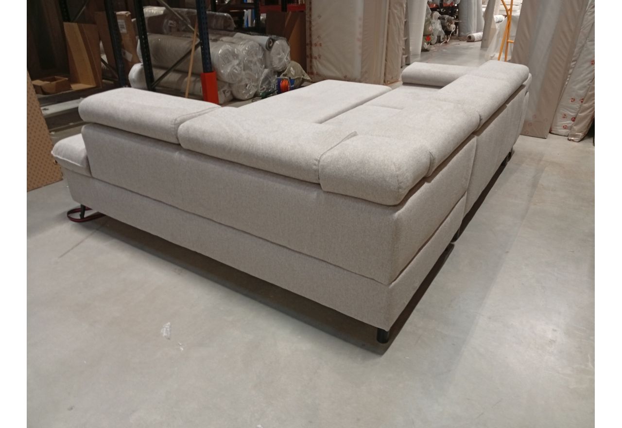 Narożnik PETER L - Matana 17 - beżowy - OUTLETU