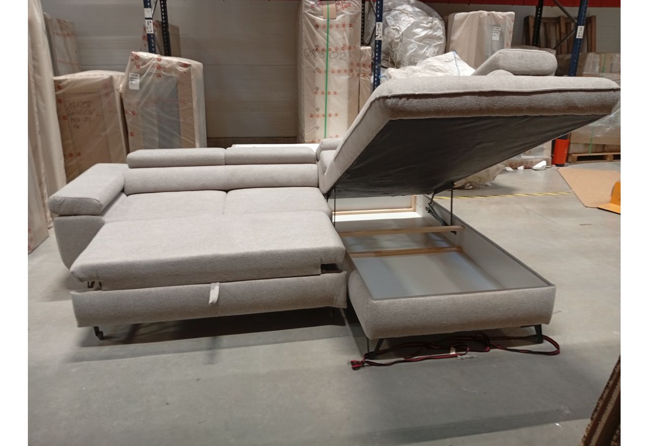 Narożnik PETER L - Matana 17 - beżowy - OUTLETU