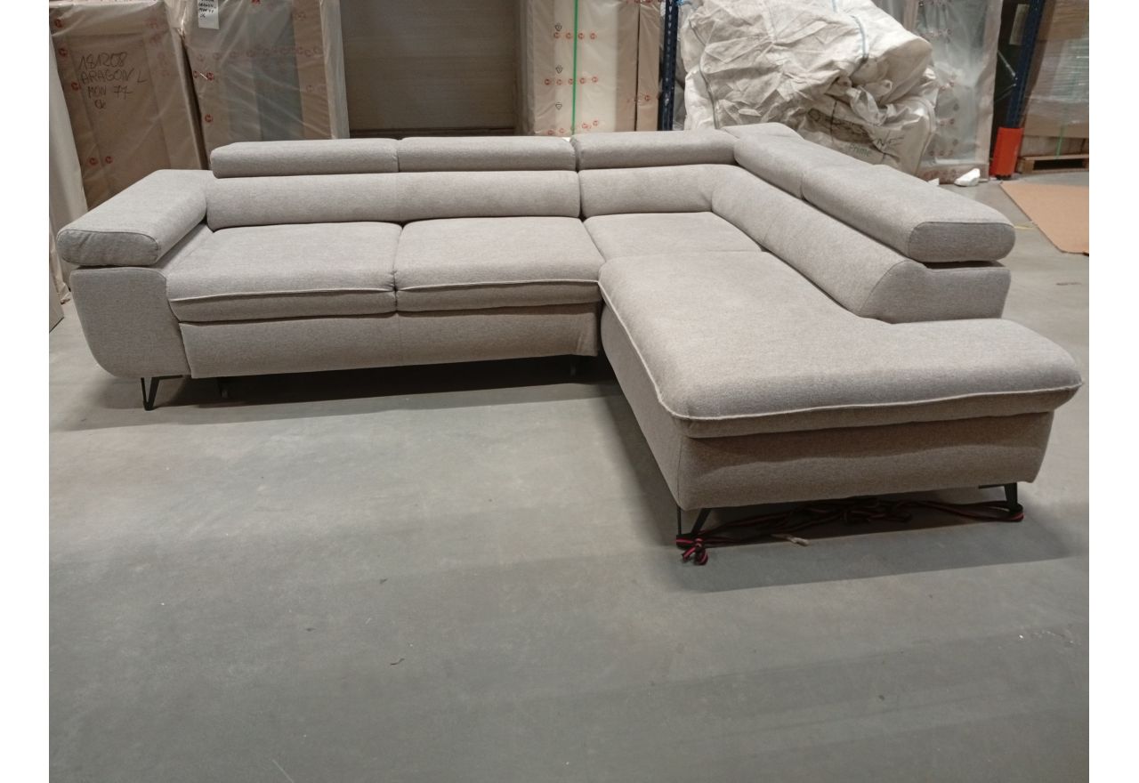 Narożnik PETER L - Matana 17 - beżowy - OUTLETU