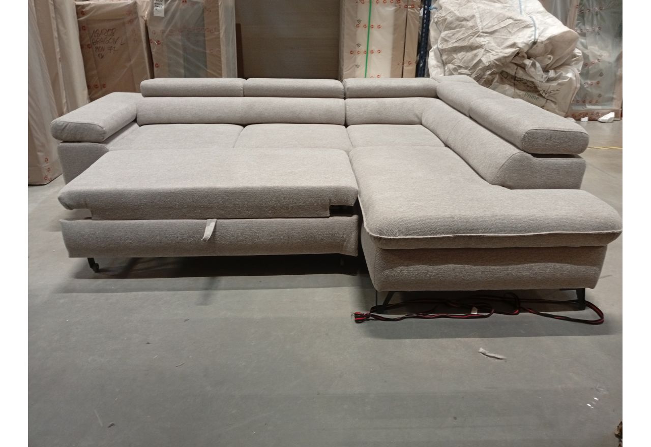 Narożnik PETER L - Matana 17 - beżowy - OUTLETU