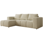 Narożnik MONIVA L - strona lewa - kremowy, struktura