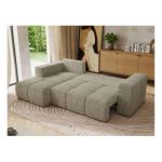 Narożnik MONIVA L - strona lewa - beżowy, struktura