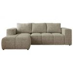 Narożnik MONIVA L - strona lewa - beżowy, struktura