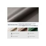 Narożnik MONIVA L - strona prawa - jasnoszary, welwet