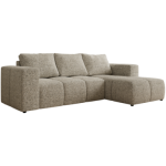 Narożnik MONIVA L - strona prawa - beżowy, struktura