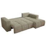 Narożnik MONIVA L - strona prawa - beżowy, struktura