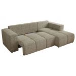 Narożnik MONIVA L - strona prawa - beżowy, struktura