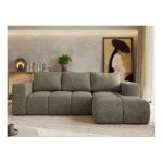 Narożnik MONIVA L - strona prawa - szary, struktura