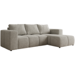 Narożnik MONIVA L - strona prawa - jasnoszary, struktura