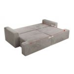 Sofa VIRELLA - jasnoszary, plusz