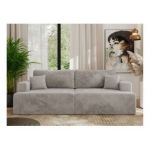 Sofa VIRELLA - jasnoszary, plusz