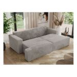 Sofa VIRELLA - jasnoszary, plusz