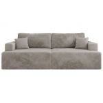 Sofa VIRELLA - jasnoszary, plusz