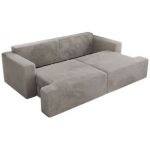 Sofa VIRELLA - jasnoszary, plusz