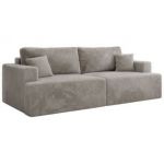 Sofa VIRELLA - jasnoszary, plusz