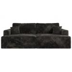 Sofa VIRELLA - ciemnoszary, plusz