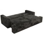 Sofa VIRELLA - ciemnoszary, plusz