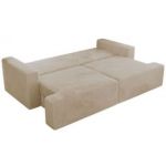 Sofa VIRELLA - kremowy, plusz