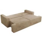 Sofa VIRELLA - beżowy, plusz