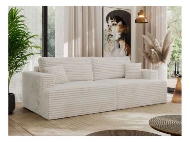 Sofa VIRELLA - beżowy, sztruks