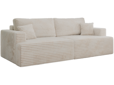 Sofa VIRELLA - beżowy, sztruks