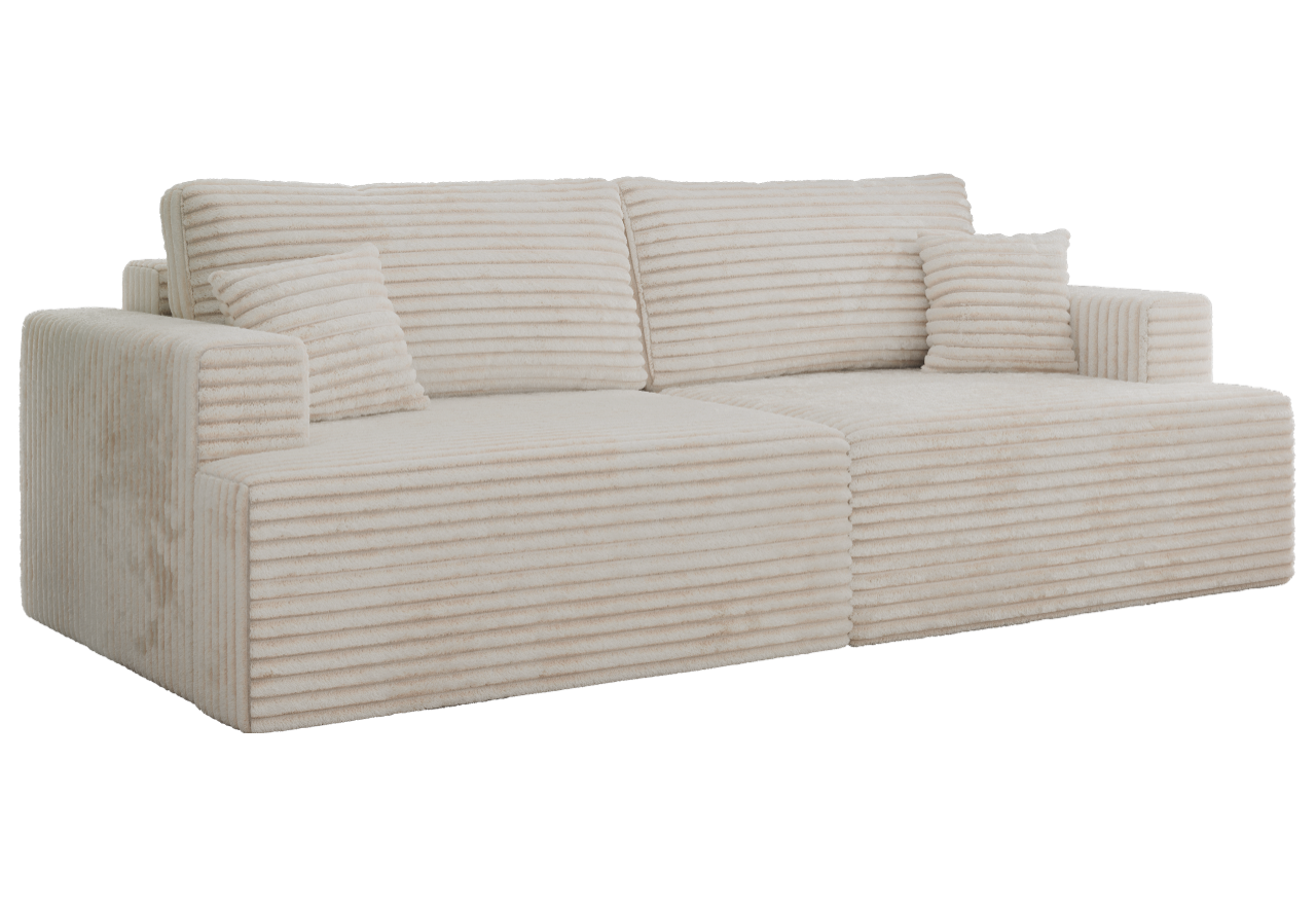 Sofa VIRELLA - beżowy, sztruks
