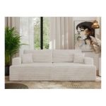 Sofa VIRELLA - beżowy, sztruks