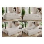 Sofa VIRELLA - beżowy, sztruks