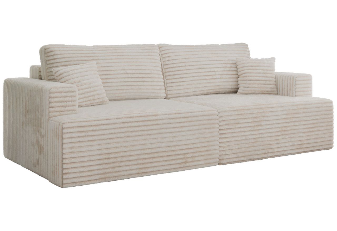 Sofa VIRELLA - beżowy, sztruks
