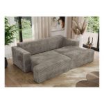 Sofa VIRELLA - szary, sztruks