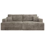 Sofa VIRELLA - szary, sztruks