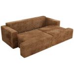 Sofa VIRELLA - pomarańczowy, sztruks