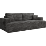 Sofa VIRELLA - ciemnoszary, sztruks