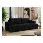 Sofa VIRELLA - czarny, sztruks