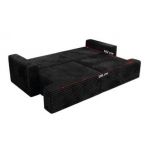 Sofa VIRELLA - czarny, sztruks