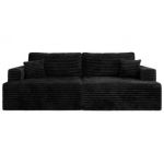 Sofa VIRELLA - czarny, sztruks