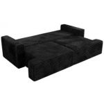 Sofa VIRELLA - czarny, sztruks