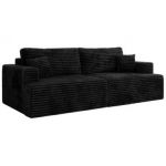 Sofa VIRELLA - czarny, sztruks
