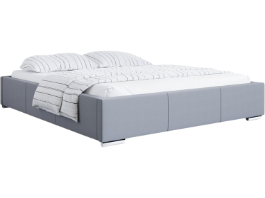 Tapicerowane, wygodne łóżko z możliwością rozbudowy o materac do sypialni - UDEN / Casablanca 20573