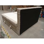 Łóżko kontynentalne TILIANO KING 200x200 - Tilia 01 - beżowy - OUTLETU