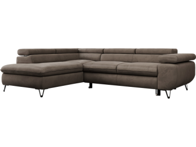 Narożnik PETER L - Monolith 15 - brązowy - OUTLETU